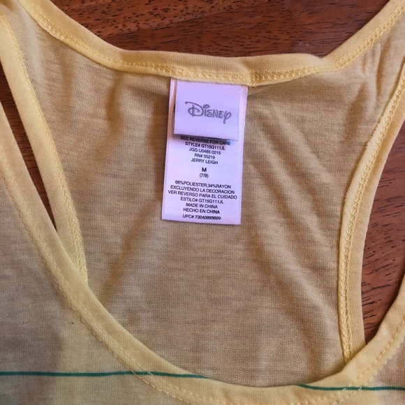Disney Ariel Little Mermaid Tank top NWT Sz M cute - Picture 9 of 9